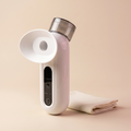 Perola Eye Mist Spa, white handheld eye refresher with soft eyecup