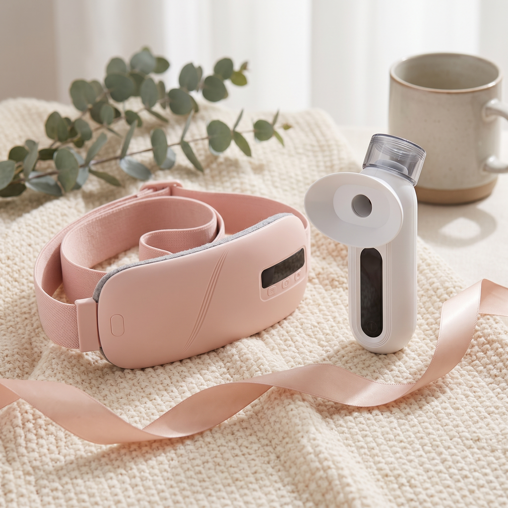 Comfort Set: the Comfort Belt and the Eye Mist Spa together